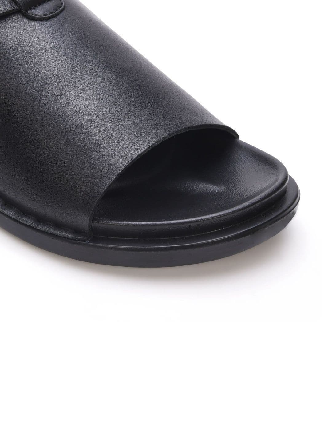 Mardi Gras Men Leather Comfort Sandals thumbnail 4