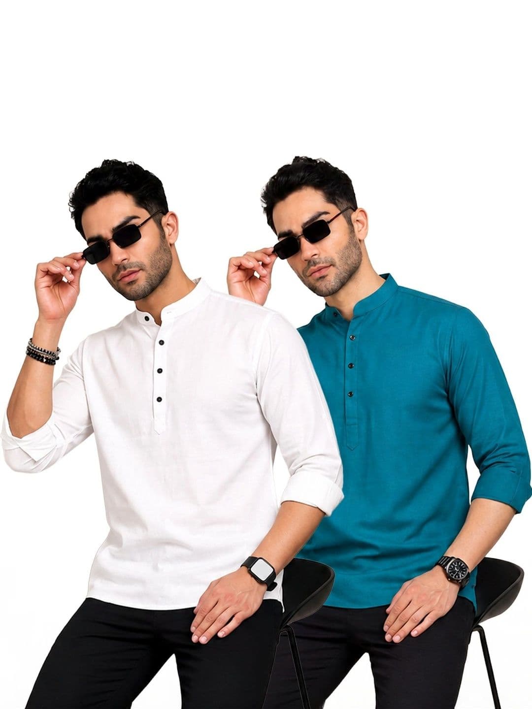 Kavyangle Creation Men Kurta - view 1
