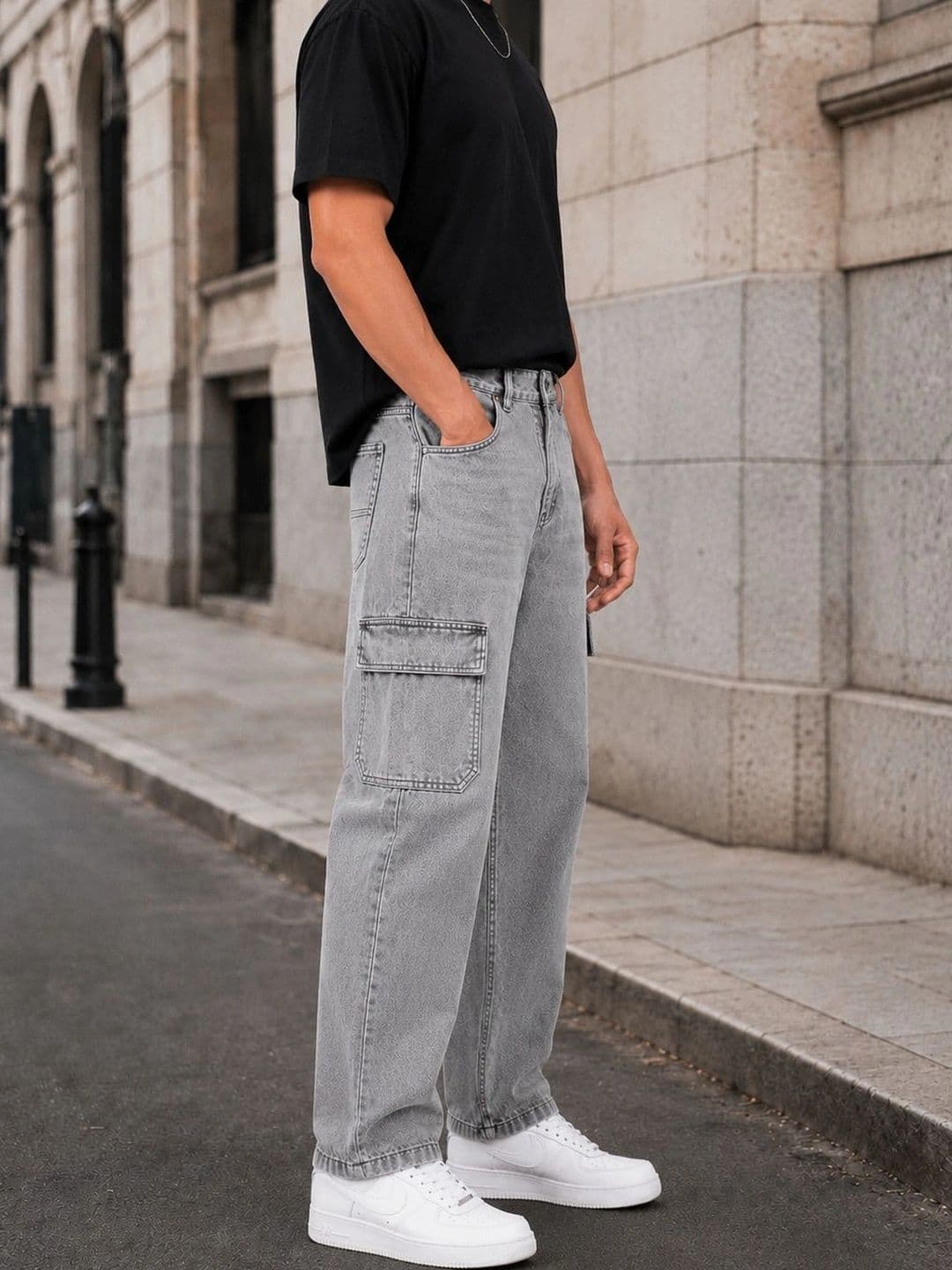 MQ Denim Men Straight Fit Mid-Rise Jeans thumbnail 3