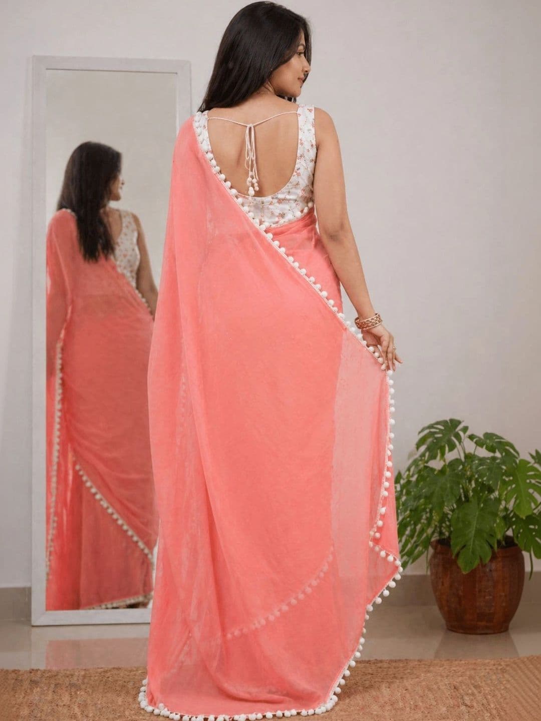 SHIV GAN 14 ENTERPRISE Women Bandhani Saree thumbnail 2