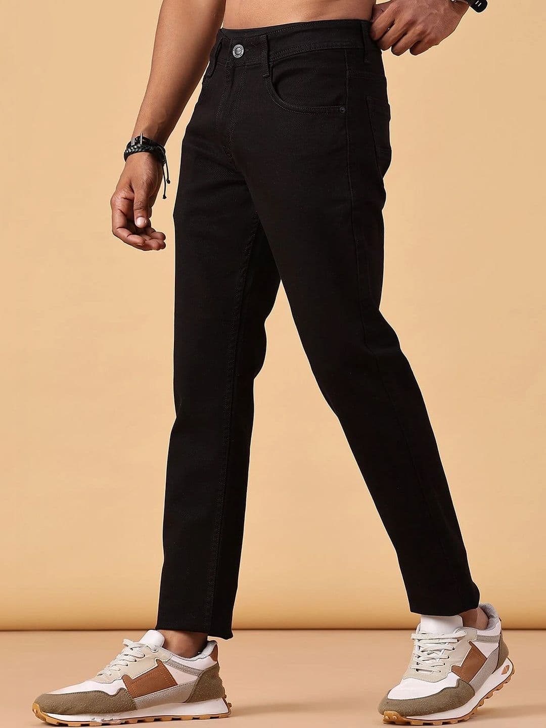 V-Mart Men Slim Fit Mid-Rise Jeans thumbnail 6
