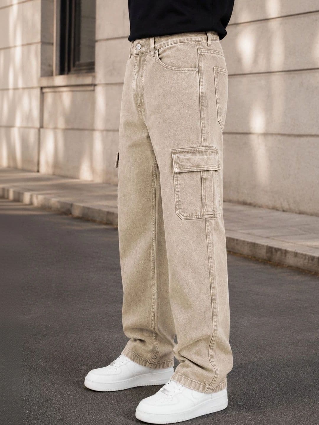 MQ Denim Men Straight Fit Mid-Rise Jeans thumbnail 2