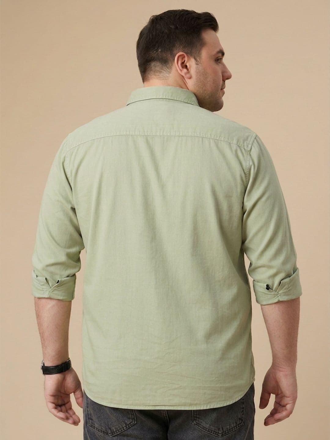 Sztori Spread Collar Pure Cotton Casual Shirt thumbnail 4