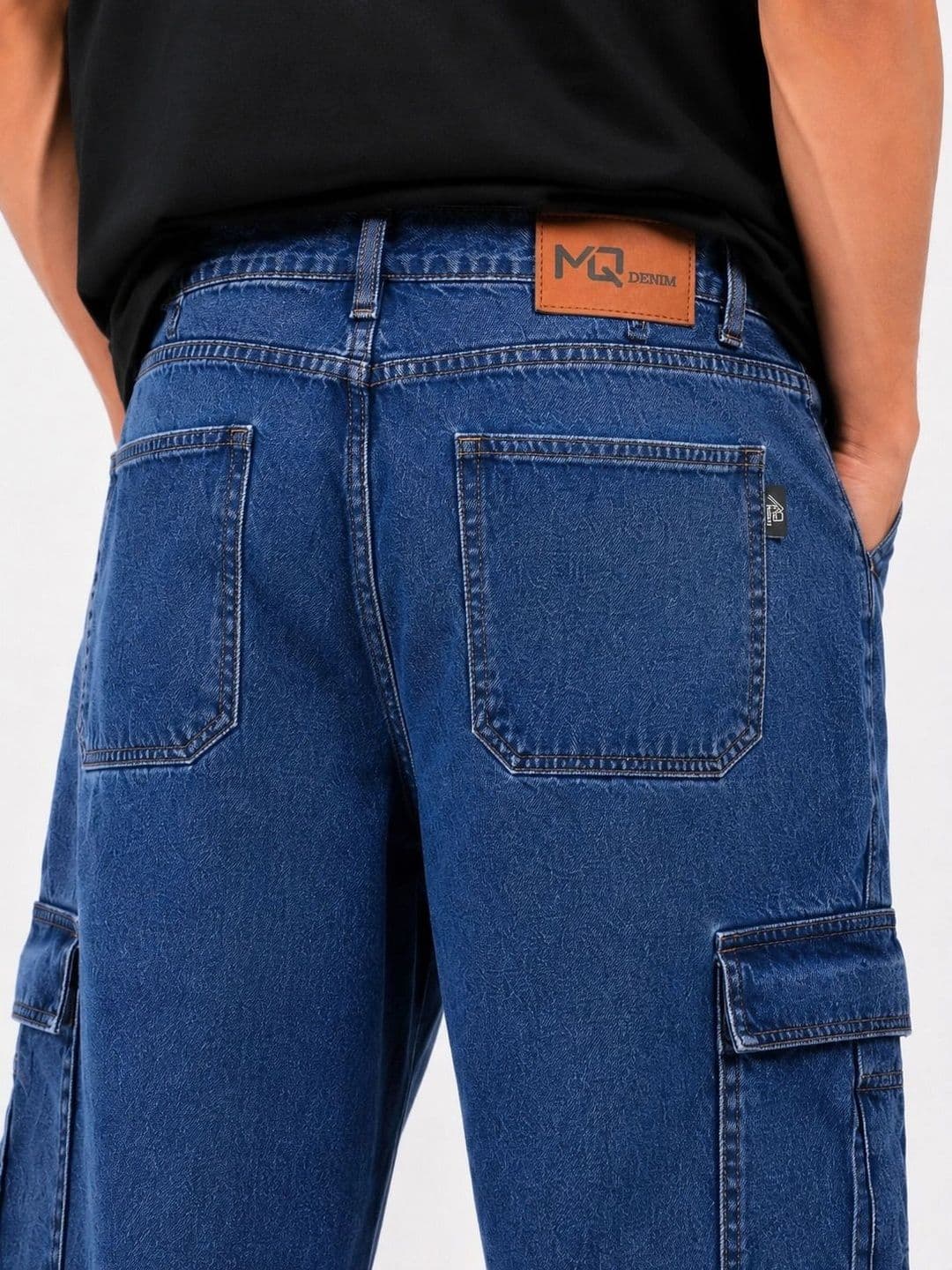 MQ Denim Men Straight Fit Mid-Rise Jeans thumbnail 3