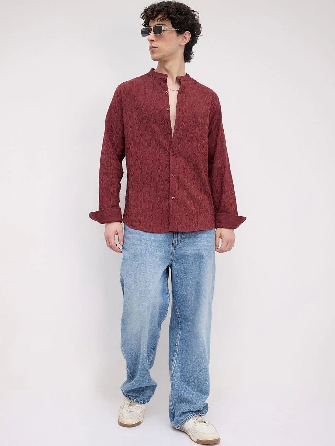VASTRADO Men Classic Slim Fit Casual Shirt thumbnail 5