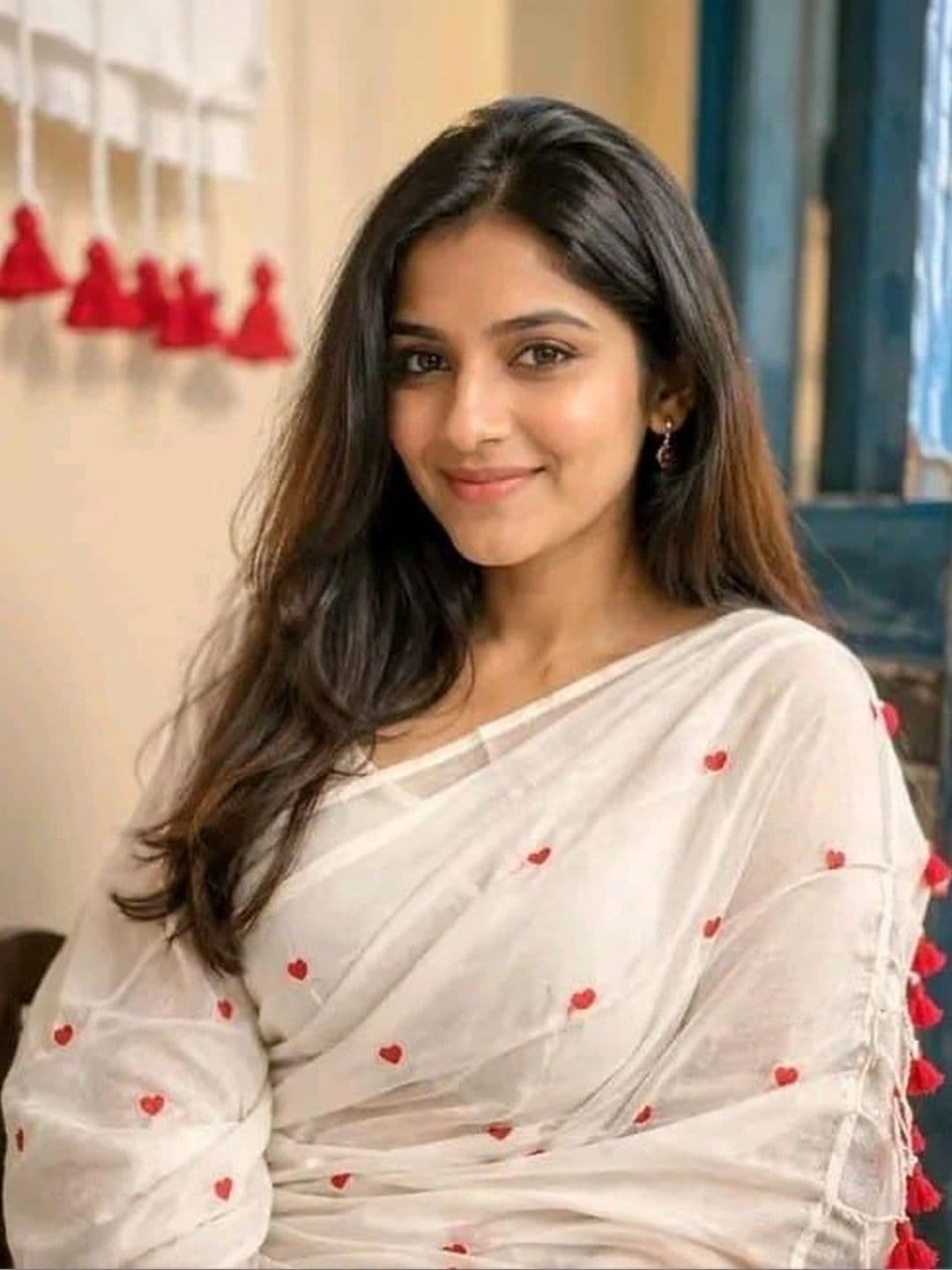 KALINI Pure Cotton Khadi Saree thumbnail 3