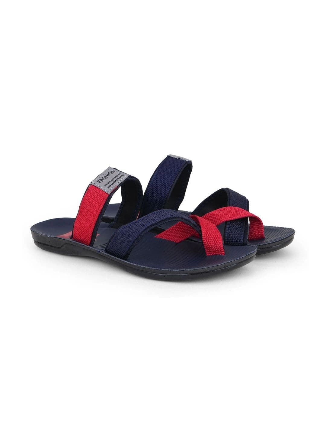 KAPYANSH Men Colourblocked Croslite Thong Flip-Flops thumbnail 3