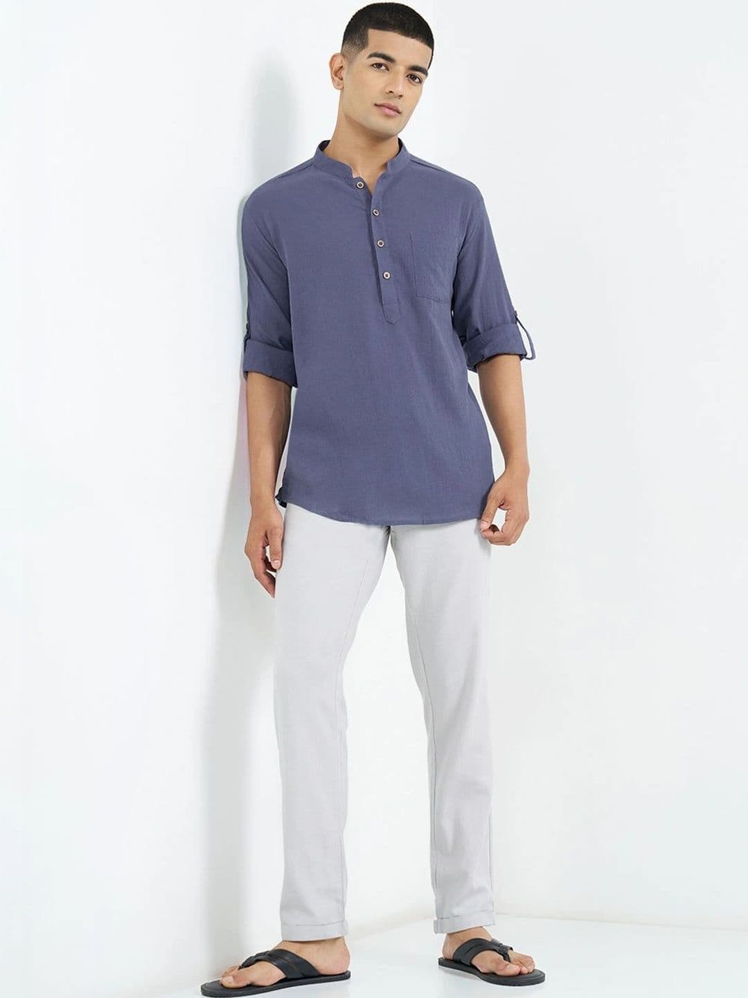indus route by Pantaloons Men Kurta thumbnail 2