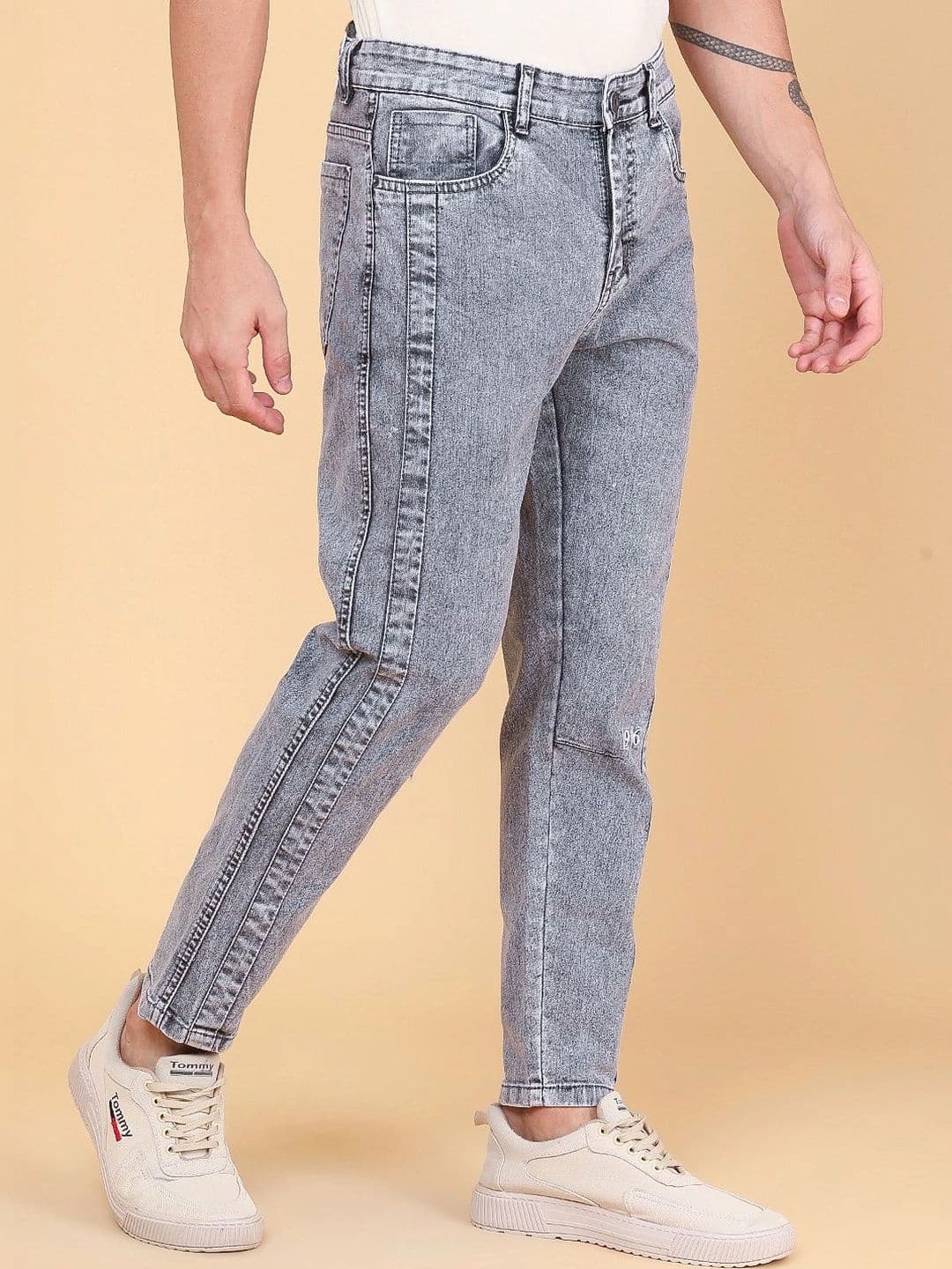 V-Mart Men Regular Fit Mid-Rise Jeans thumbnail 6