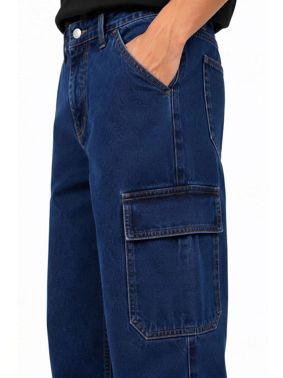 MQ Denim Men Straight Fit Mid-Rise Jeans thumbnail 4