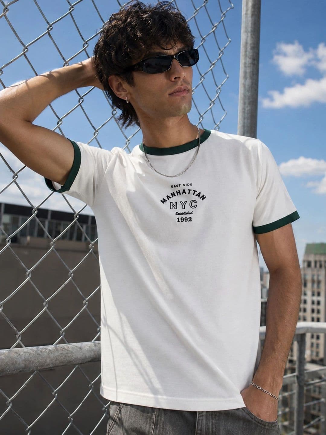 Maniac Men Typography Printed T-shirt - view 1
