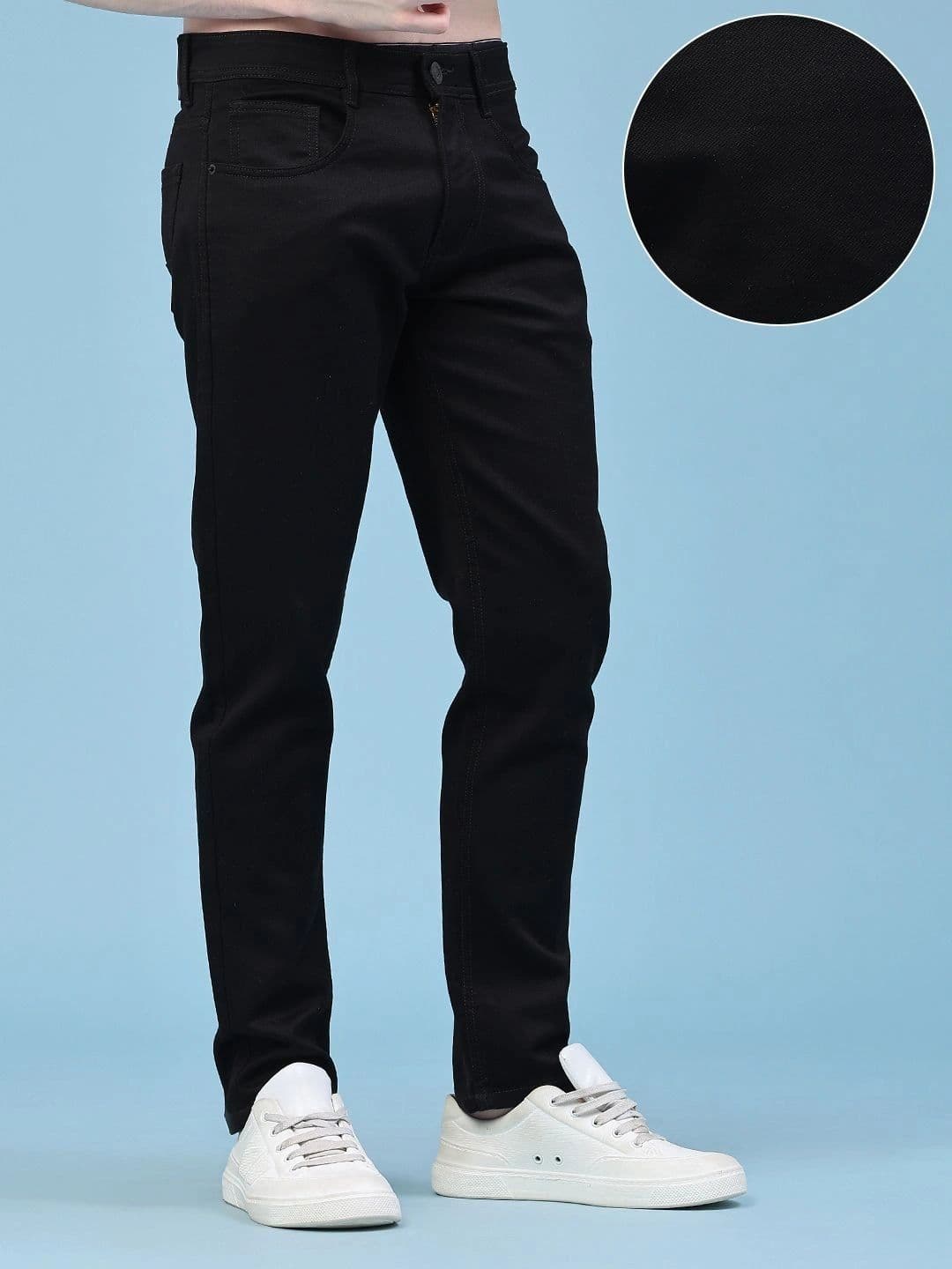 V-Mart Men Slim Fit Mid-Rise Jeans thumbnail 4