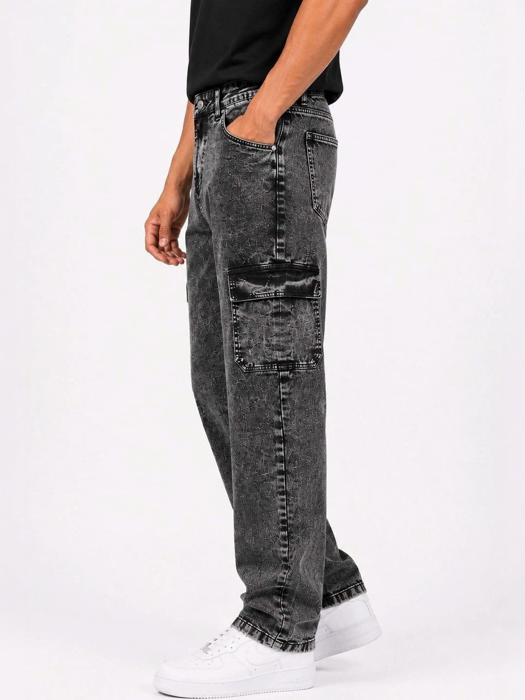 MQ Denim Men Straight Fit Mid-Rise Jeans thumbnail 6