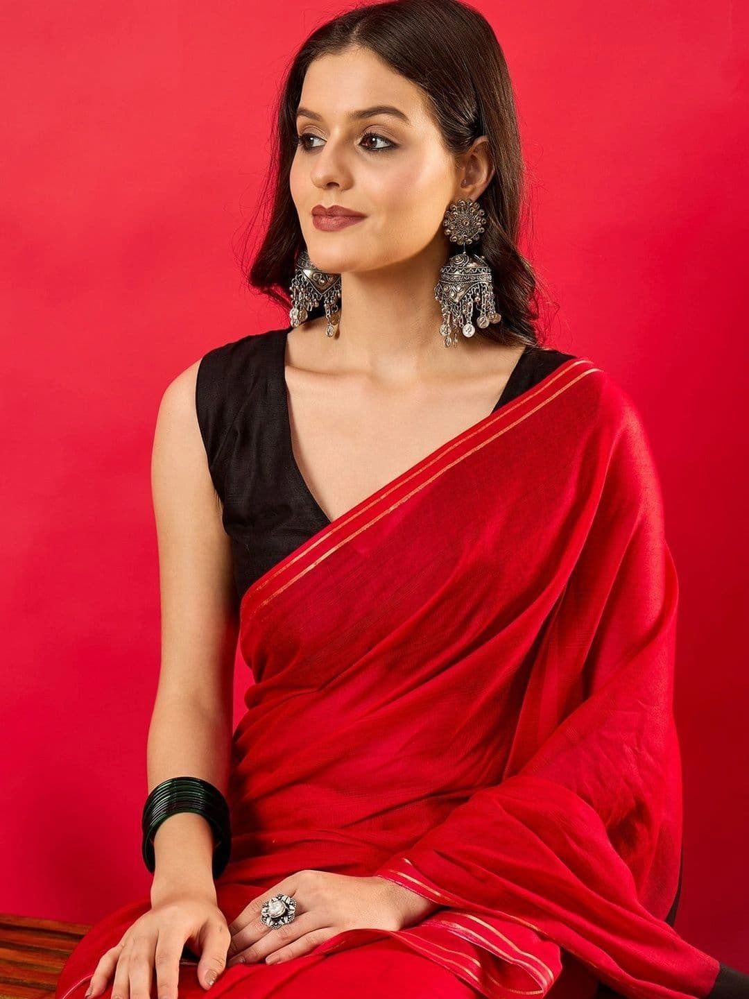 Sangria Designer Saree thumbnail 5