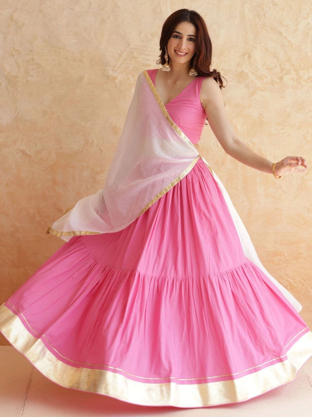 P R LABEL Ready to Wear Lehenga & Blouse With Dupatta thumbnail 3