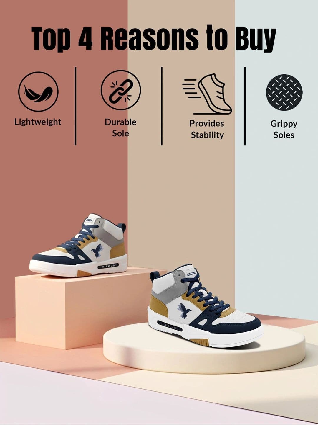 Aircum Men Mesh Training or Gym Shoes thumbnail 7