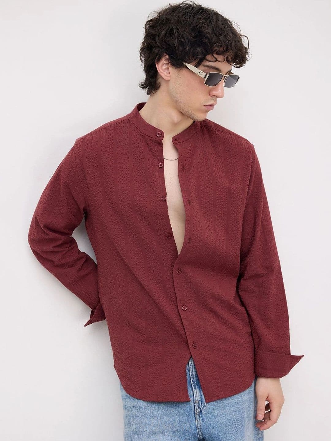 VASTRADO Men Classic Slim Fit Casual Shirt thumbnail 3
