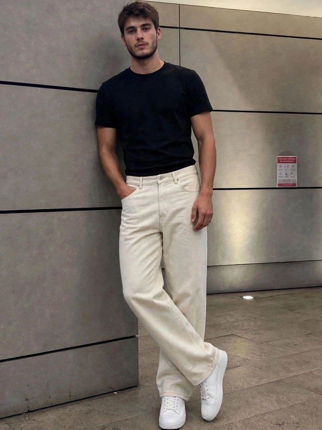Encrypt Men Classic Regular Fit Mid-Rise Stretchable Jeans - view 1