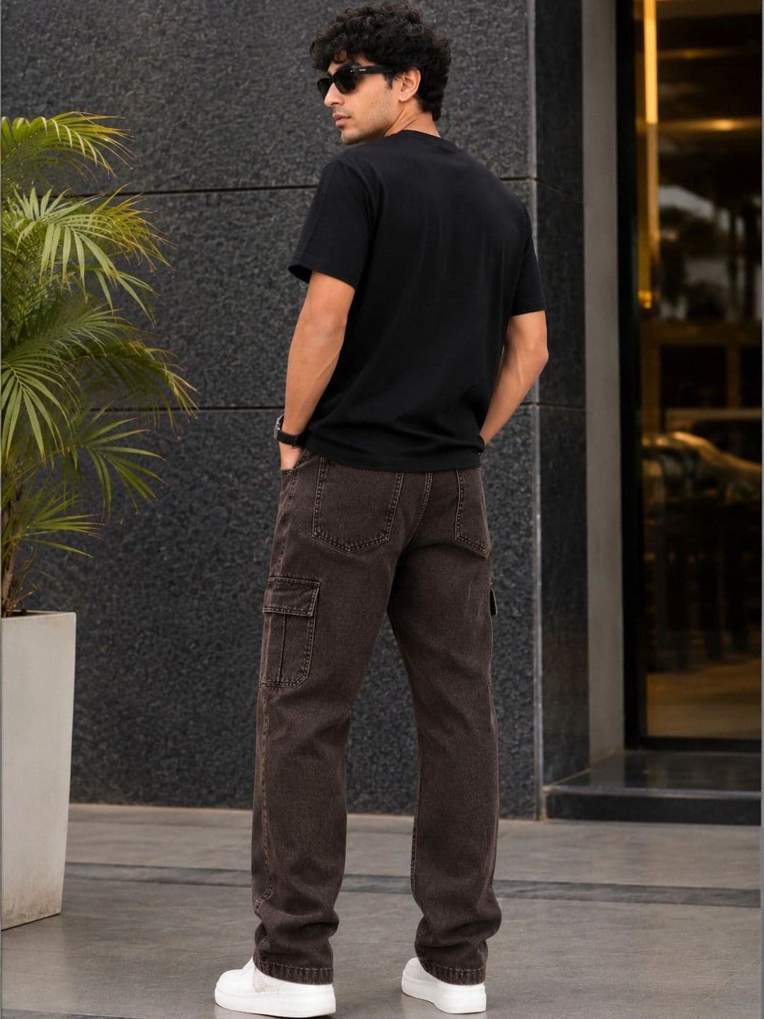 MQ Denim Men Straight Fit Mid-Rise Low Distress Jeans thumbnail 4