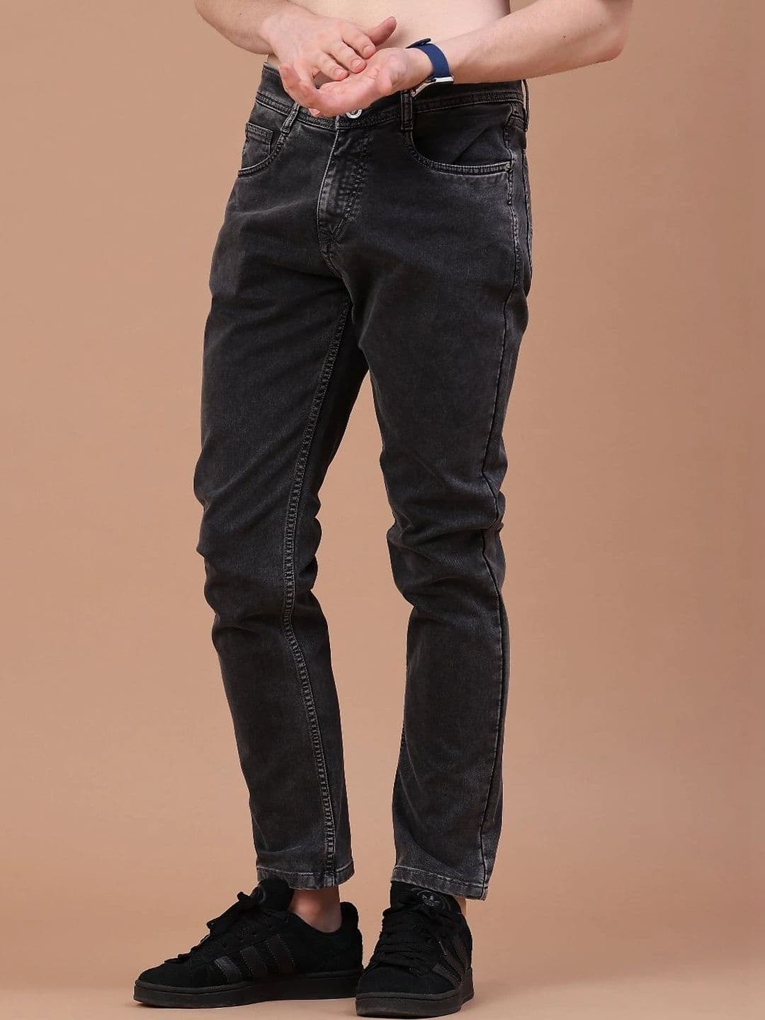 V-Mart Men Regular Fit Mid-Rise Jeans thumbnail 5