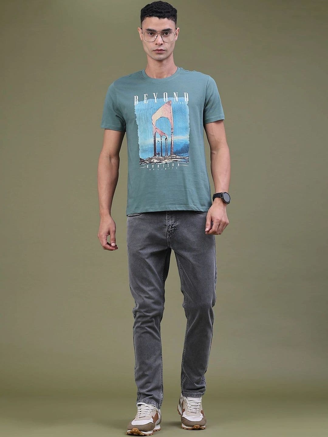 V-Mart Men Regular Fit Mid-Rise Jeans thumbnail 5