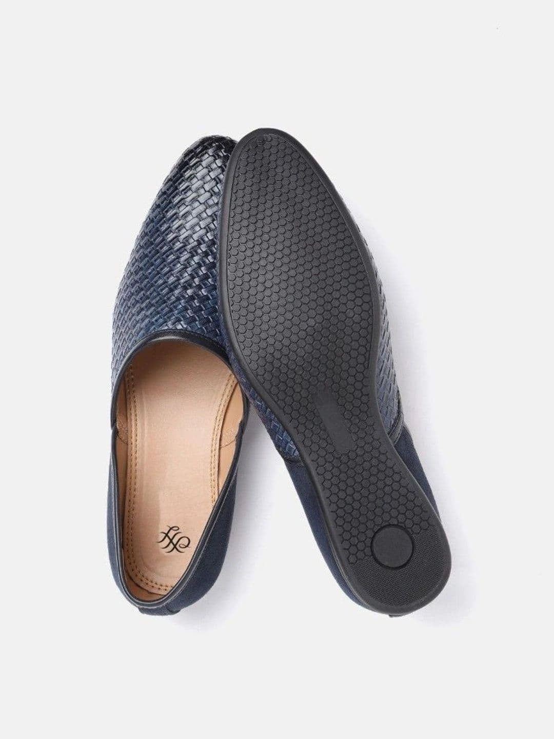 House of Pataudi Men Woven Design Loafers thumbnail 3