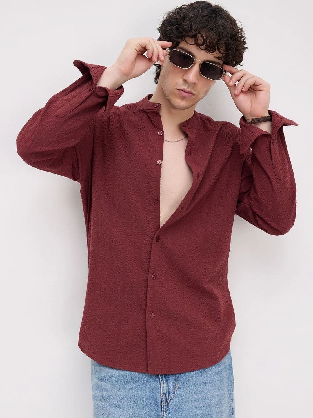 VASTRADO Men Classic Slim Fit Casual Shirt - view 1