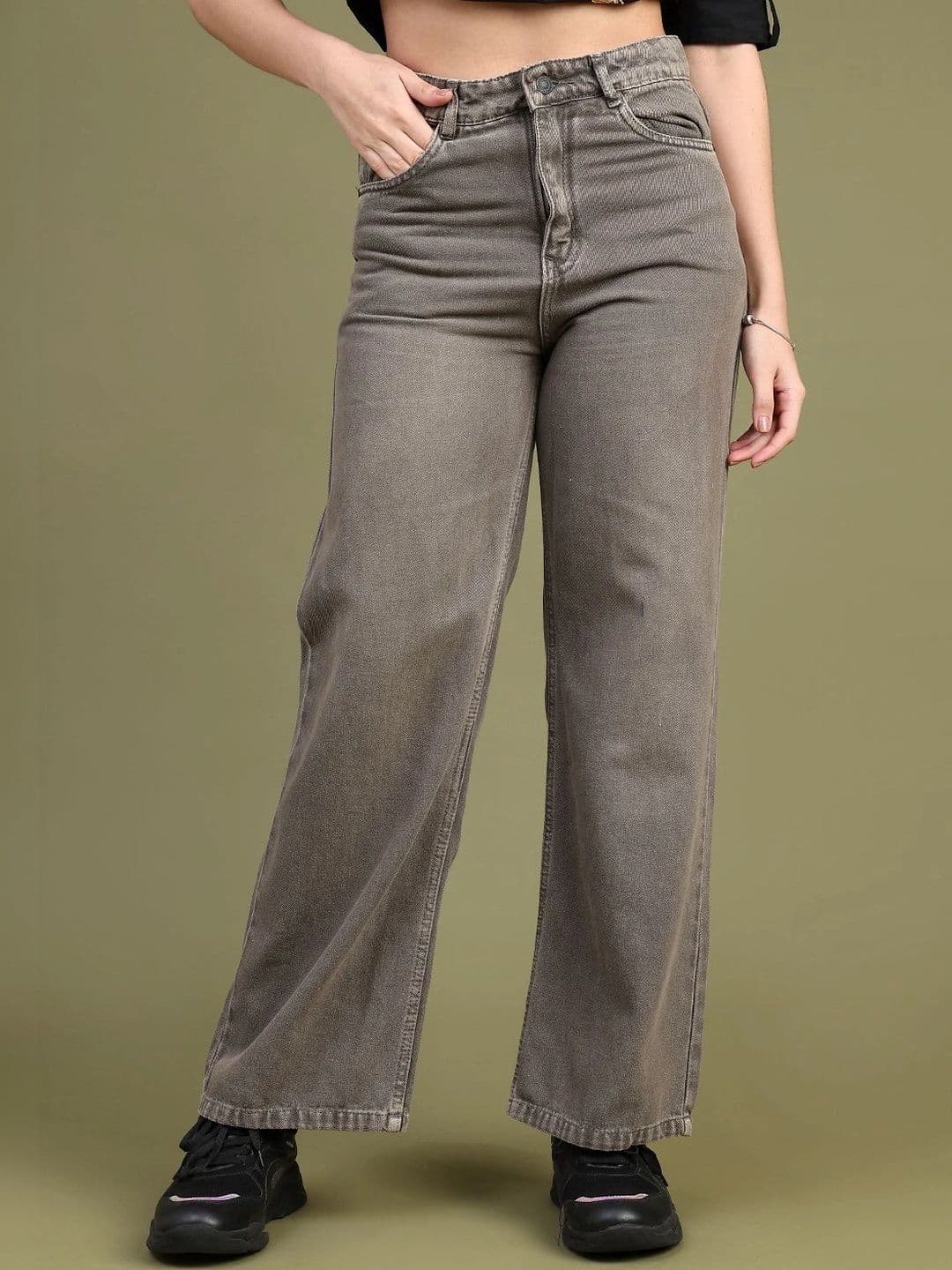 LIMEROAD Women Regular Fit Mid-Rise Jeans - view 1