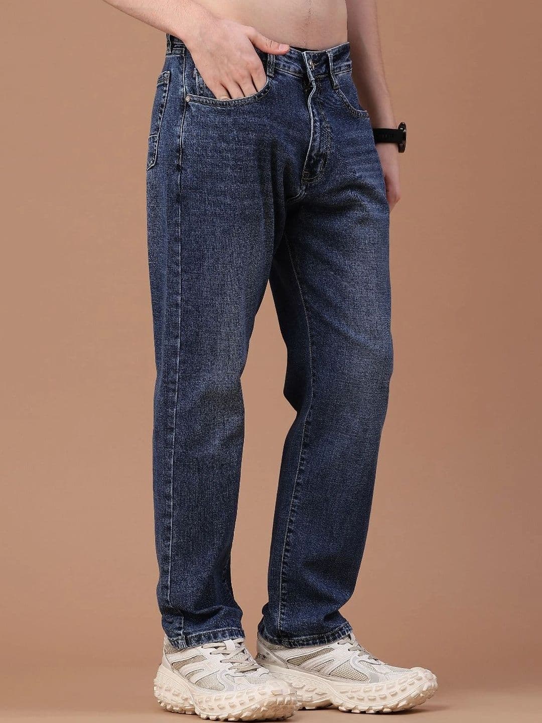 V-Mart Men Regular Fit Mid-Rise Jeans thumbnail 2