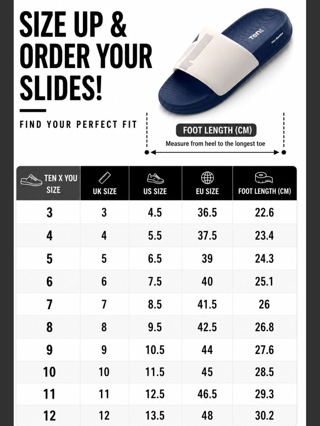 Ten x You Unisex Colourblocked Sliders thumbnail 4
