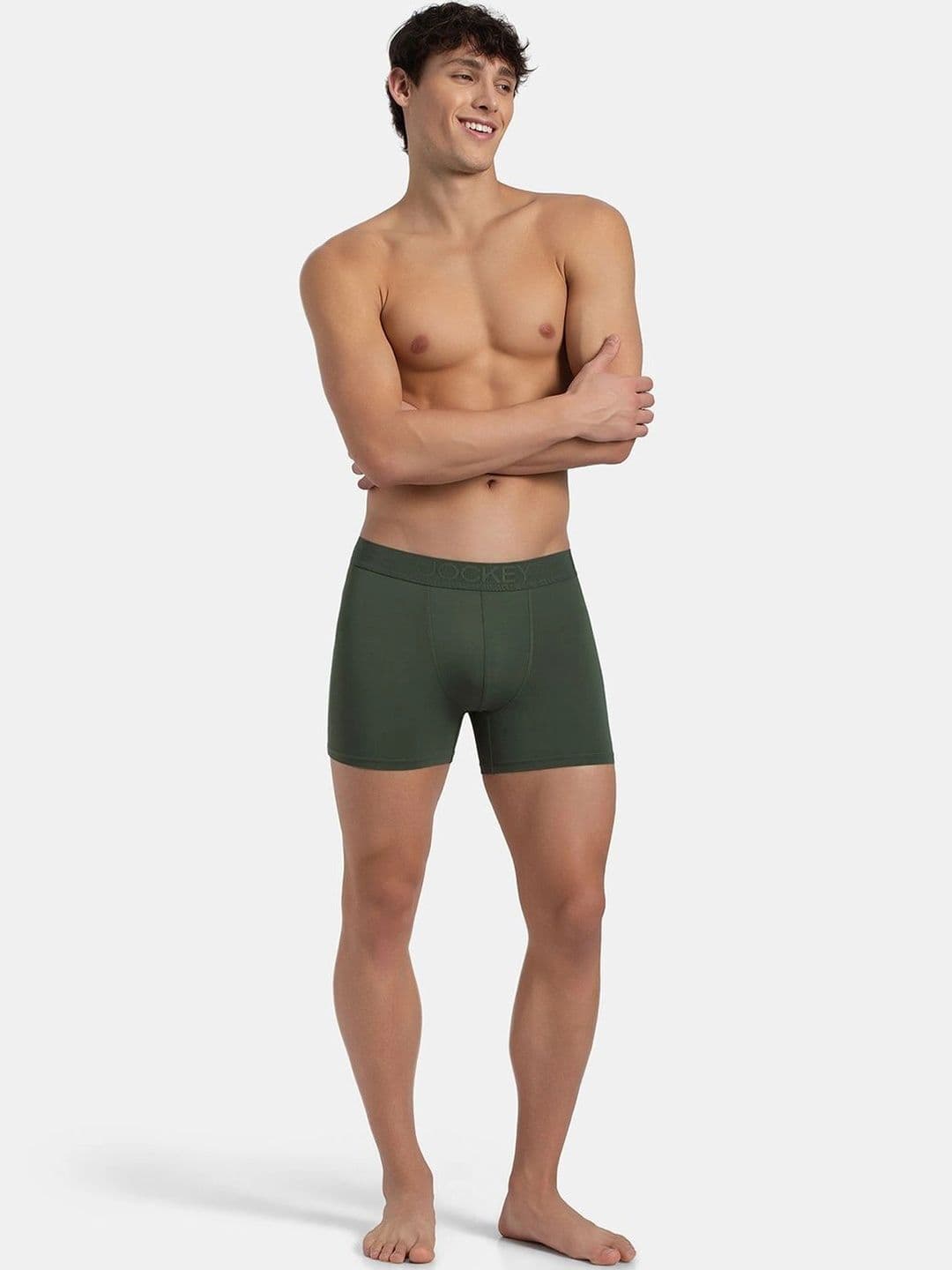 Jockey Soft Touch Recycled Microfiber Elastane Stretch Trunk with Ultrasoft Waistband-LM08 thumbnail 4