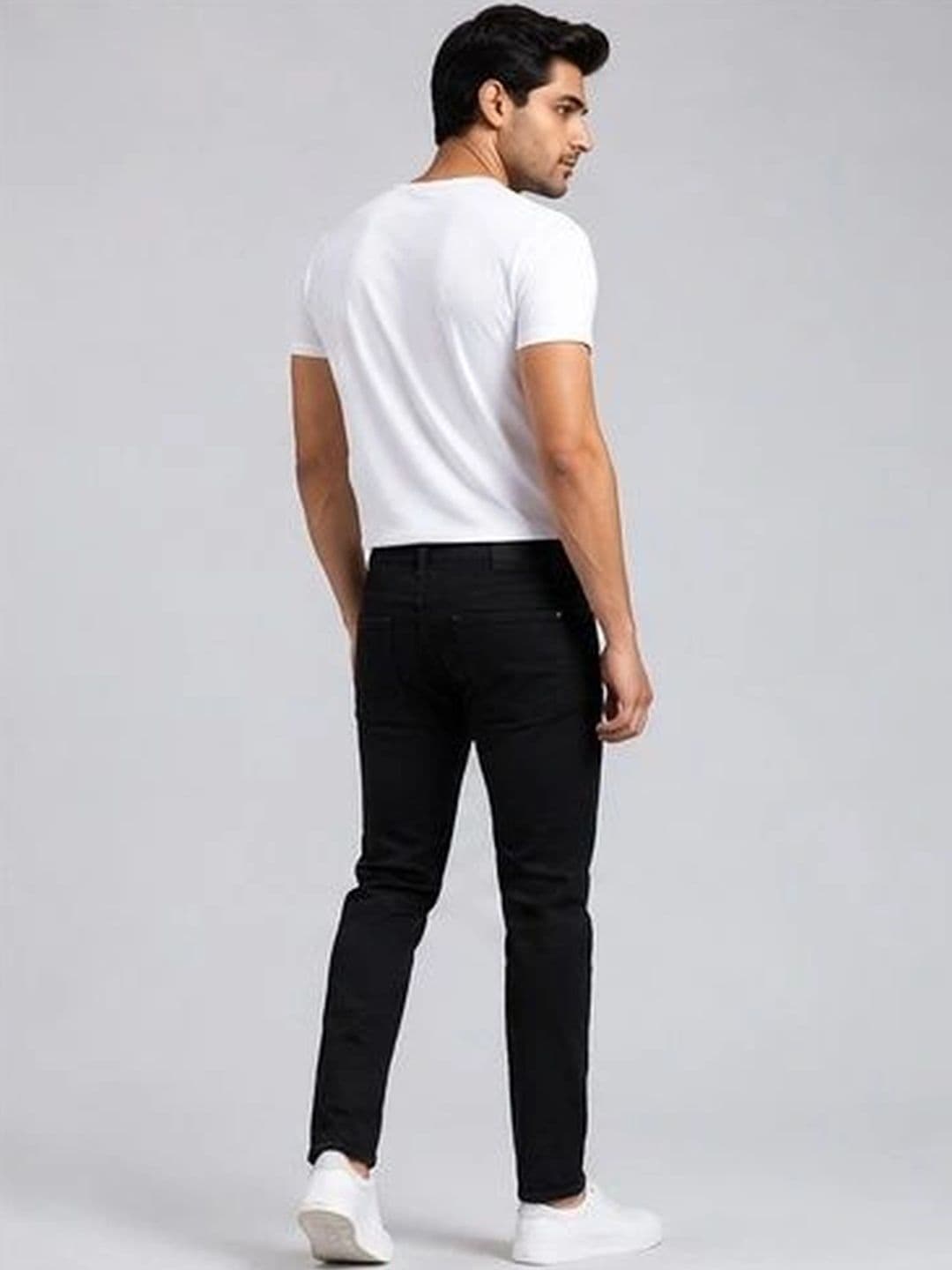 Global Jeans Men Regular Fit Mid-Rise Jeans thumbnail 6