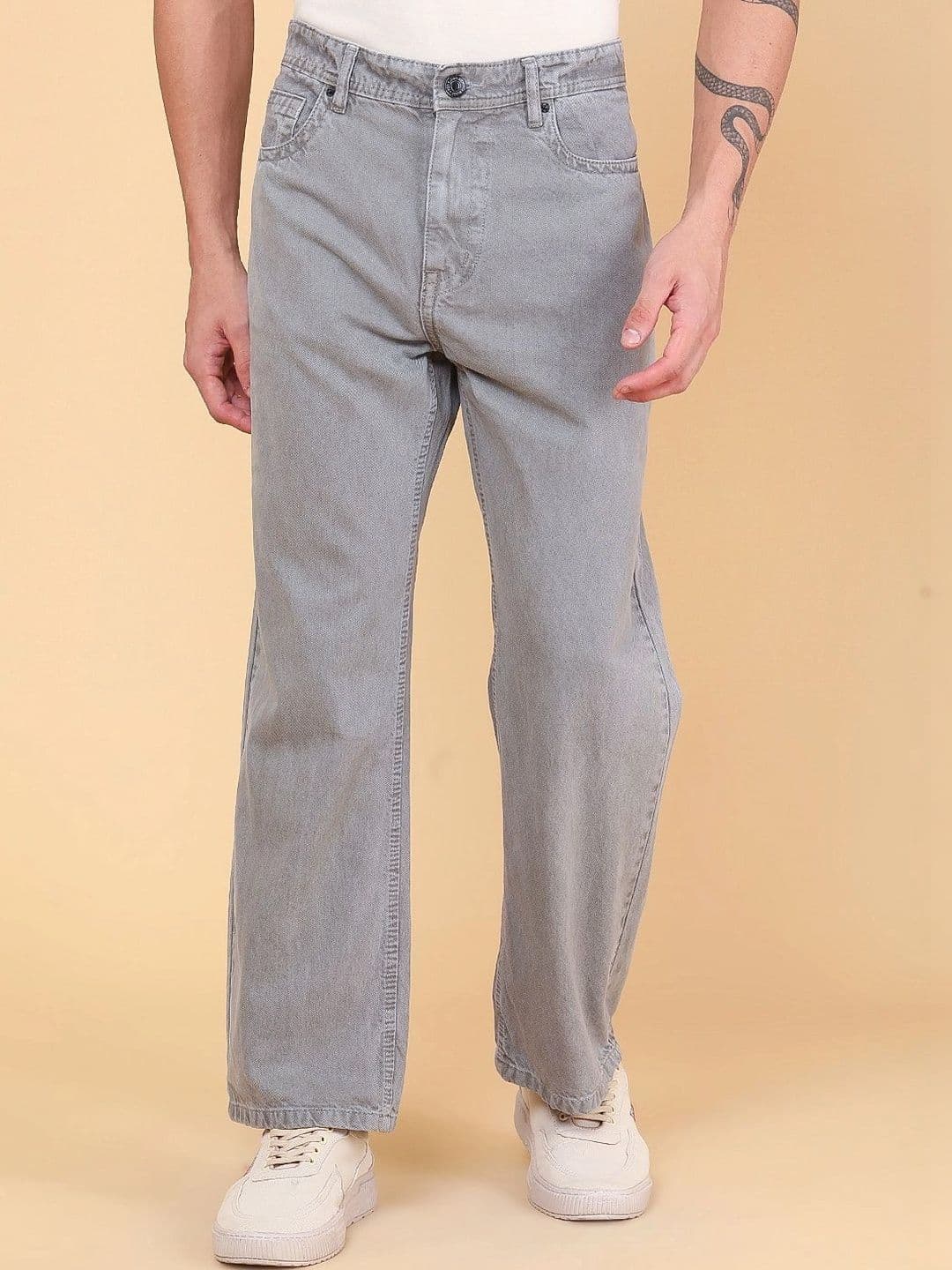 V-Mart Men Regular Fit Mid-Rise Jeans - view 1