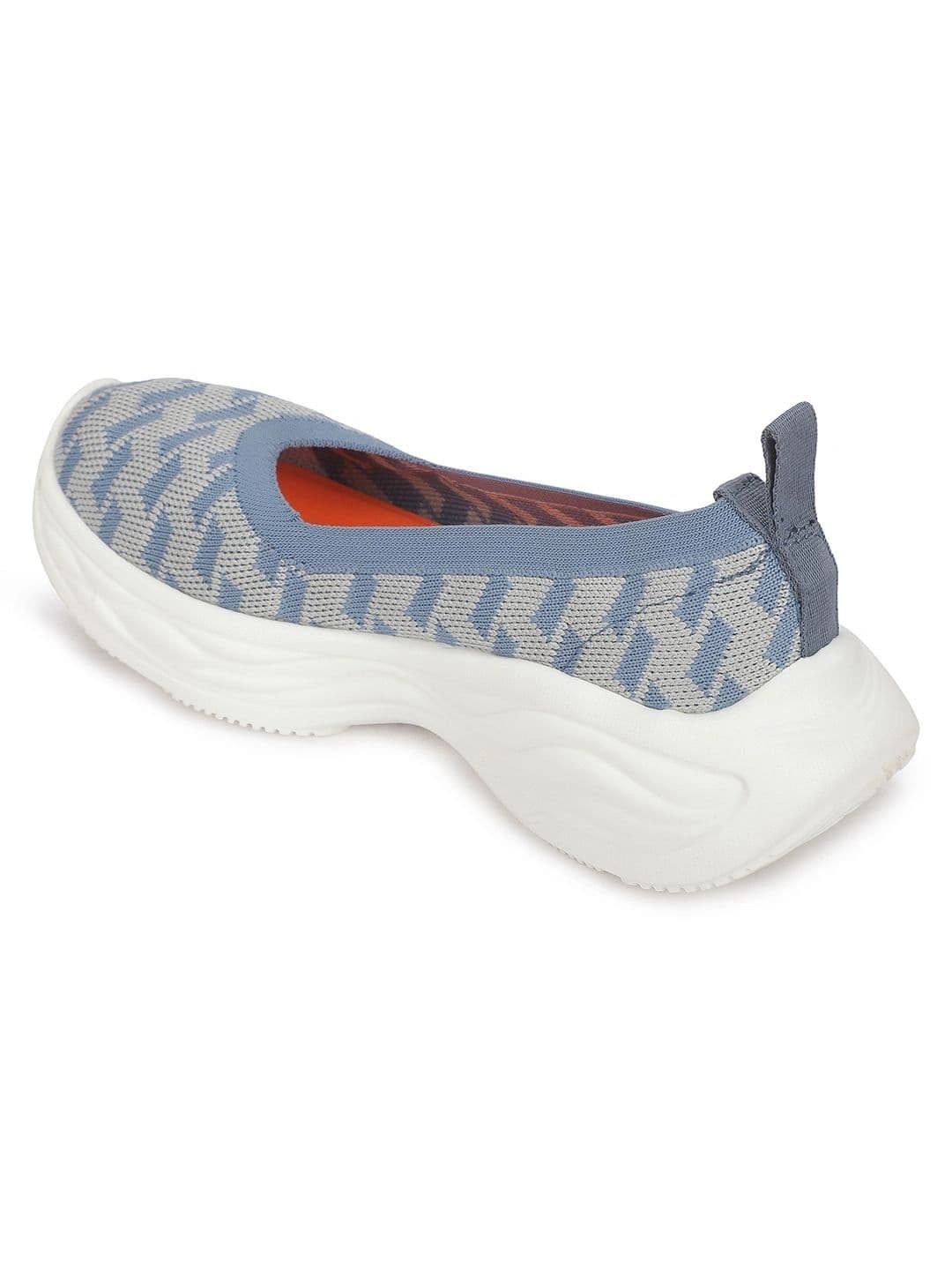 Liberty Women Textile Walking Non-Marking Shoes thumbnail 4