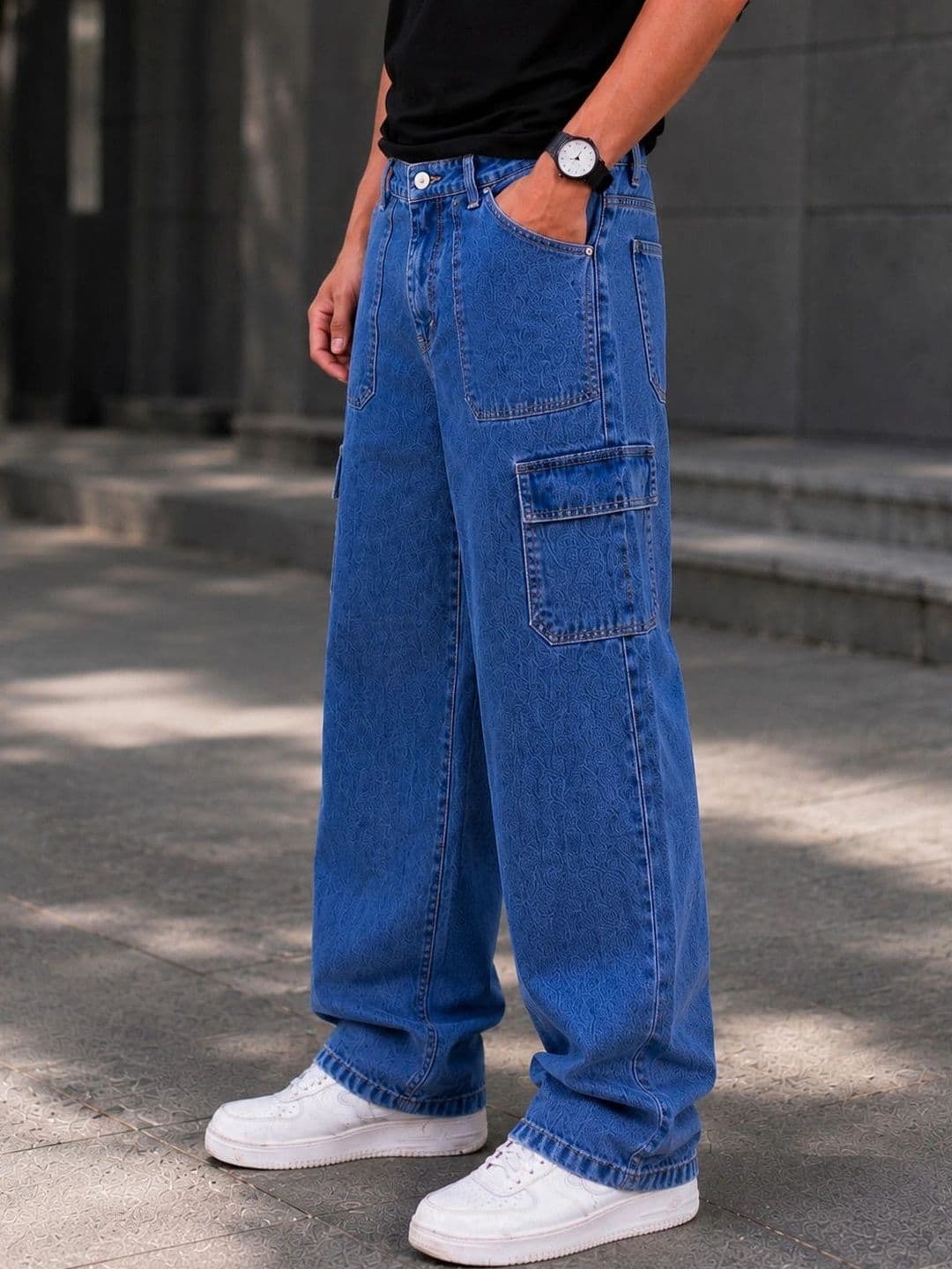 MQ Denim Men Straight Fit Mid-Rise Jeans thumbnail 5