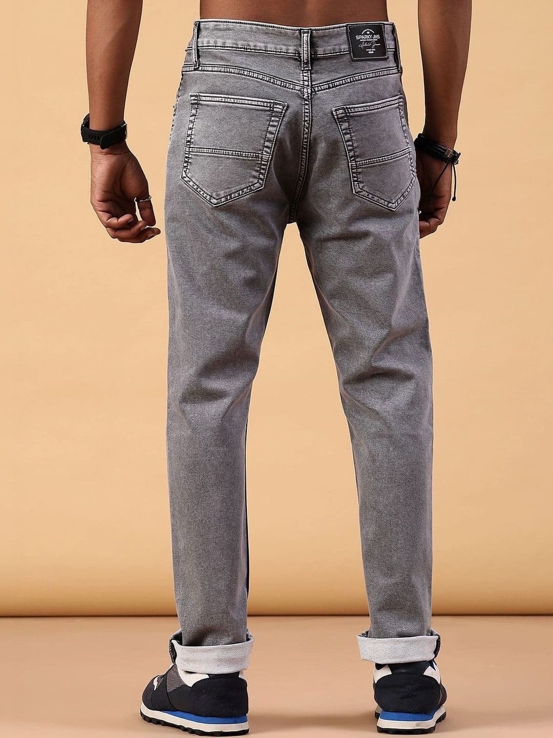 V-Mart Men Regular Fit Mid-Rise Jeans thumbnail 2