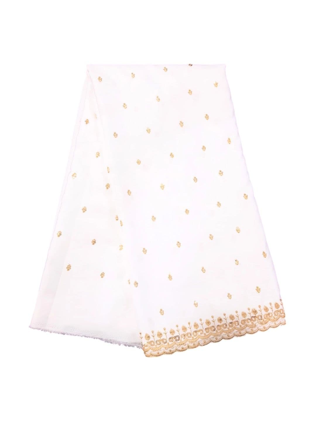 SEG Embroidered Satin Unstitched Dress Material - view 1