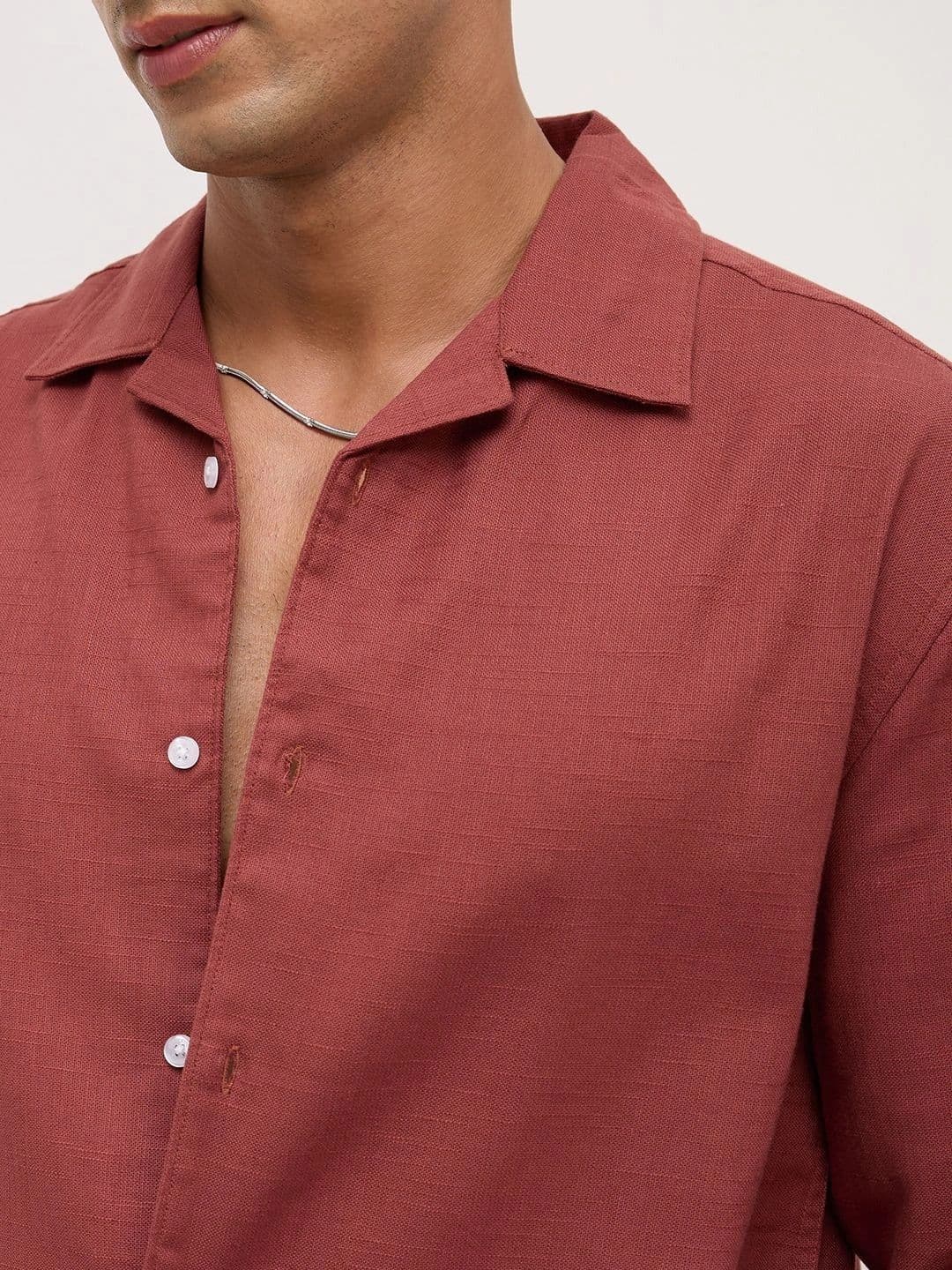 VASTRADO Men Classic Boxy Casual Shirt thumbnail 6