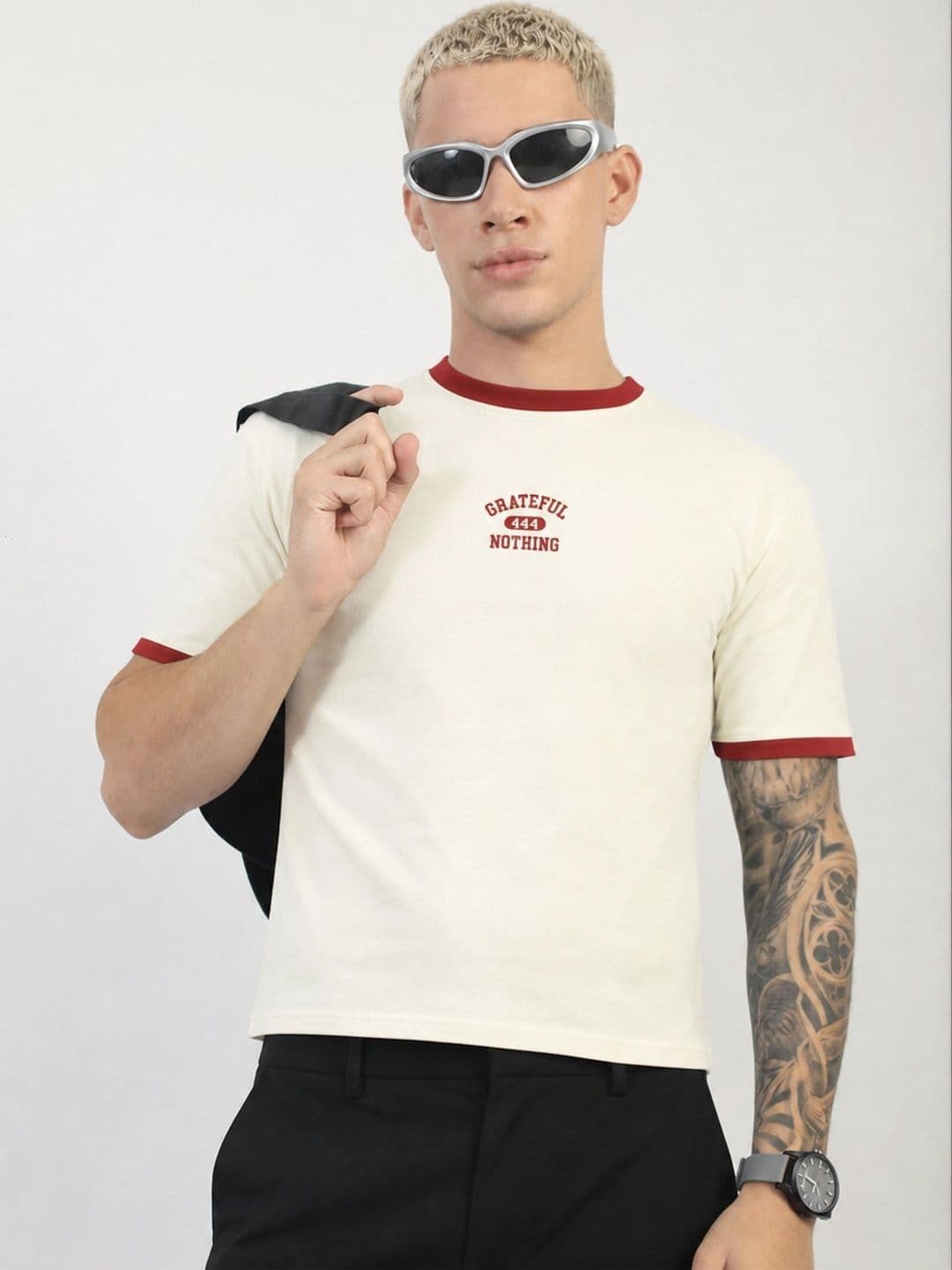 Maniac Men Typography Printed T-shirt thumbnail 2