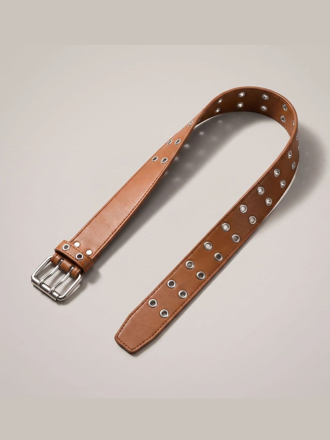 DEL ROSKOSH Men Embellished PU Belt thumbnail 2