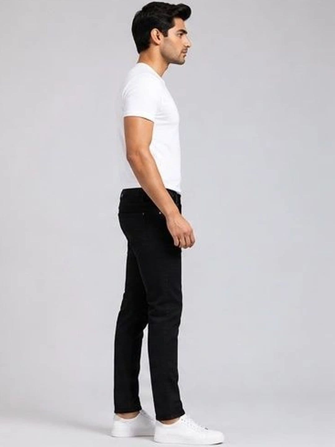 Global Jeans Men Regular Fit Mid-Rise Jeans thumbnail 3