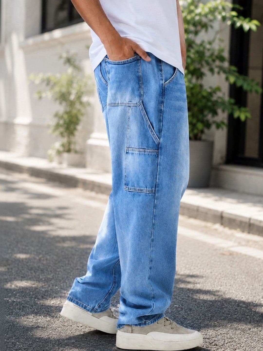 Encrypt Men Relaxed Fit Mid-Rise Jeans thumbnail 5