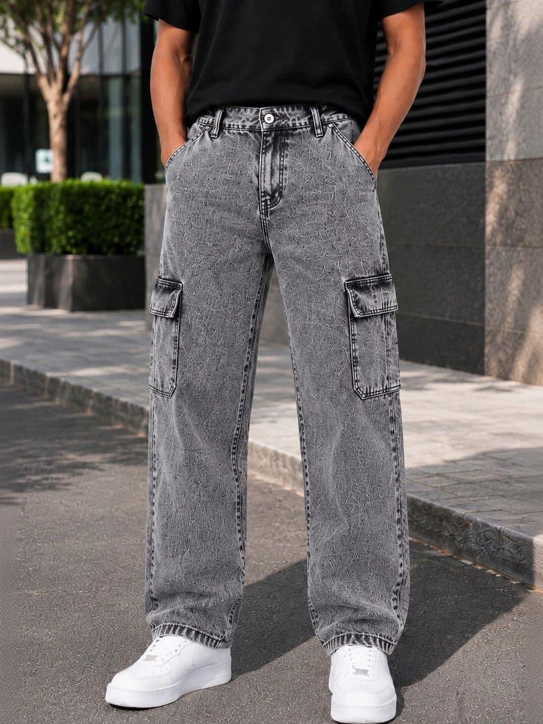 MQ Denim Men Straight Fit Mid-Rise Jeans - view 1