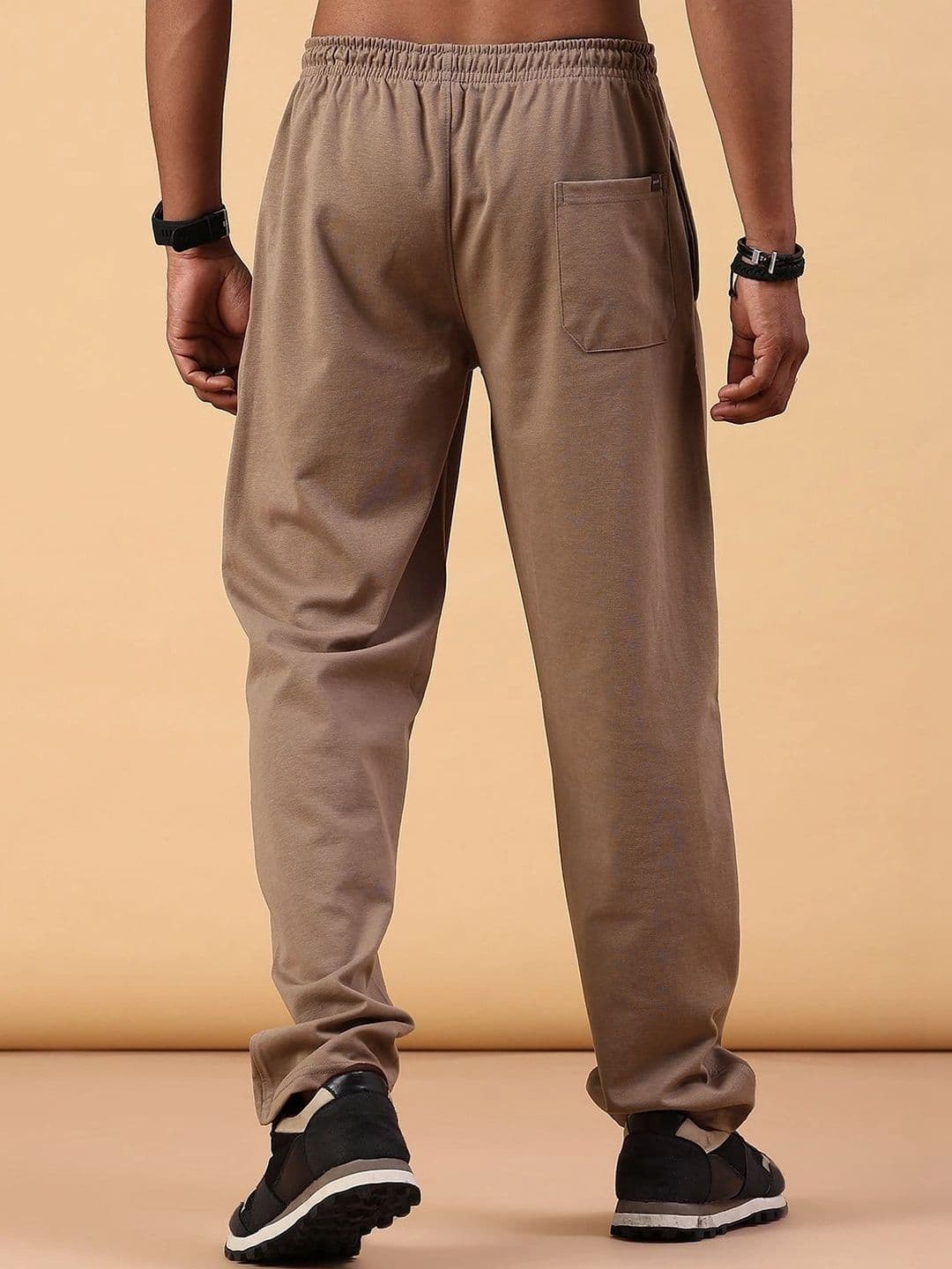 V-Mart Men Regular Fit Brand Logo Training Track Pants thumbnail 2
