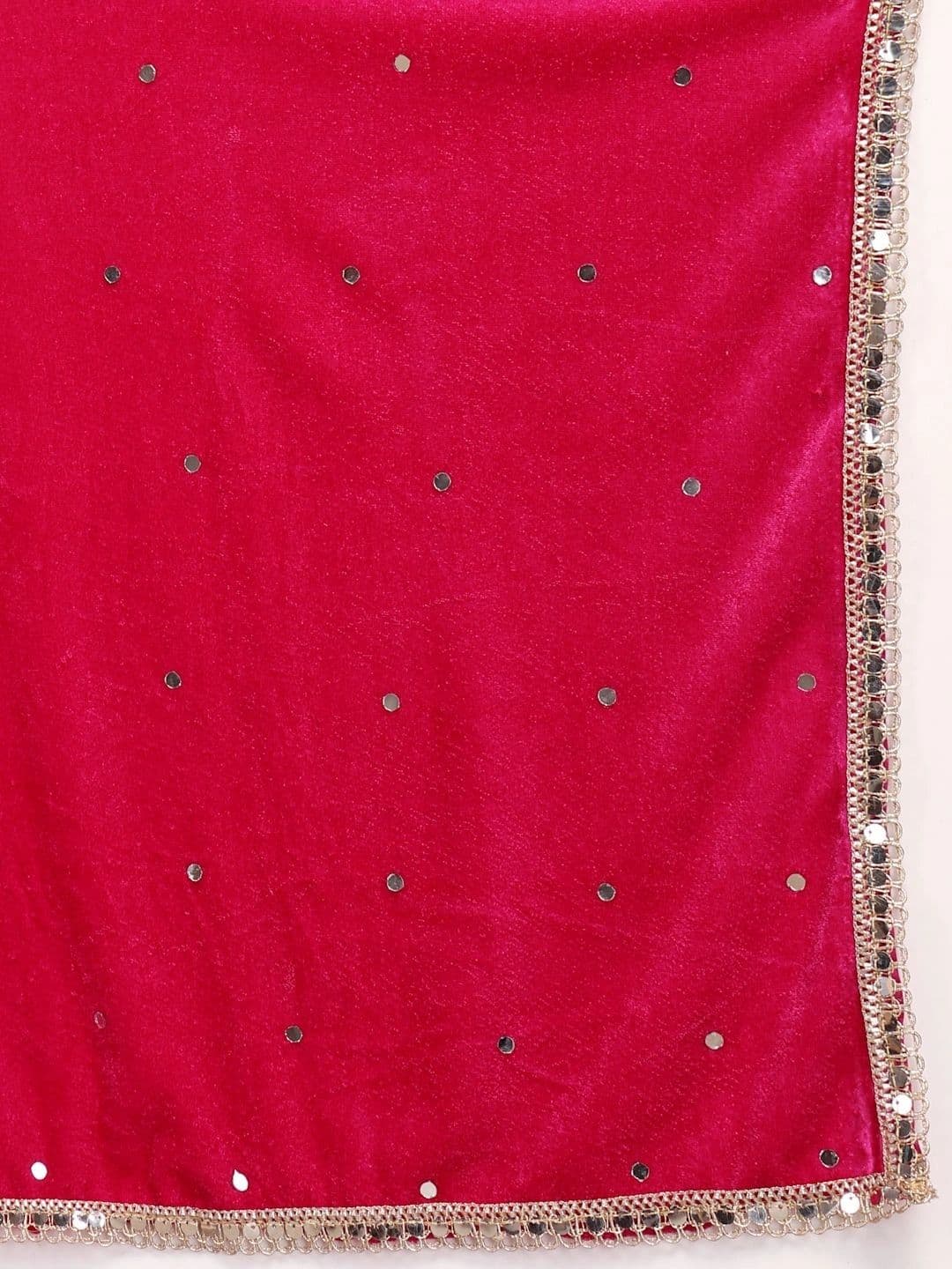 Clora Creation Velvet Dupatta with Sequinned thumbnail 3