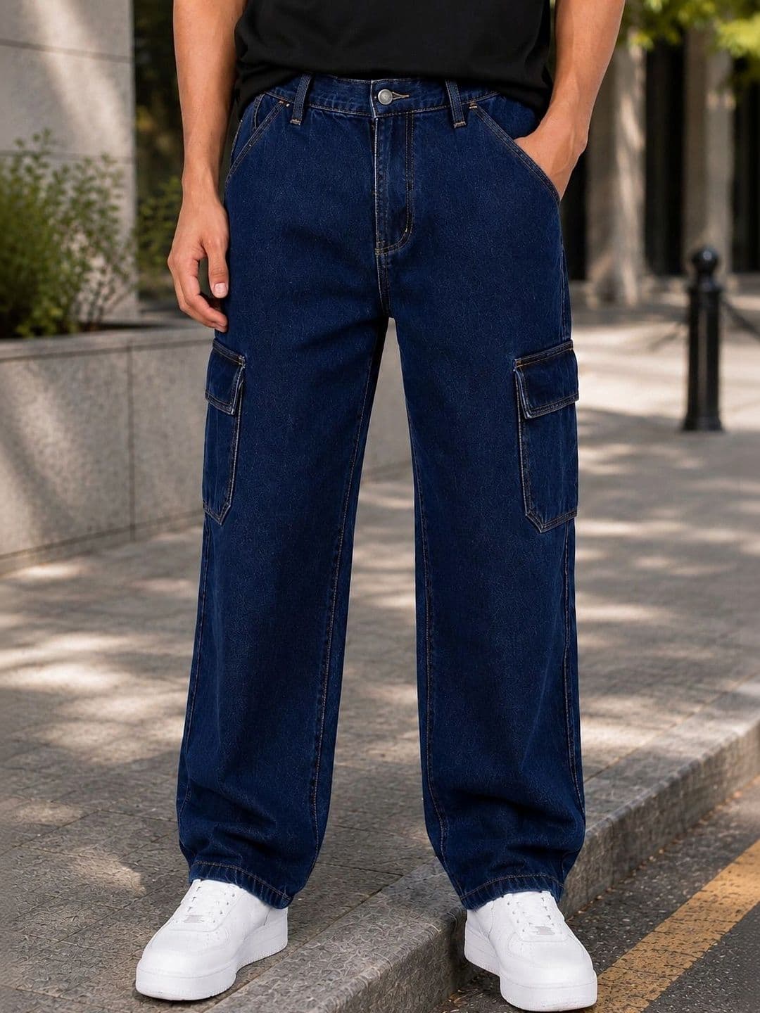 MQ Denim Men Straight Fit Mid-Rise Jeans - view 1