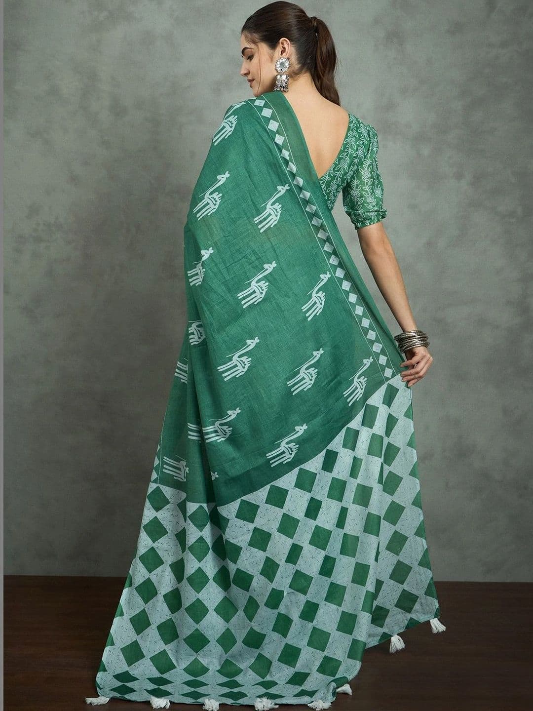Sangria Bagh Designer Bagh Saree thumbnail 4