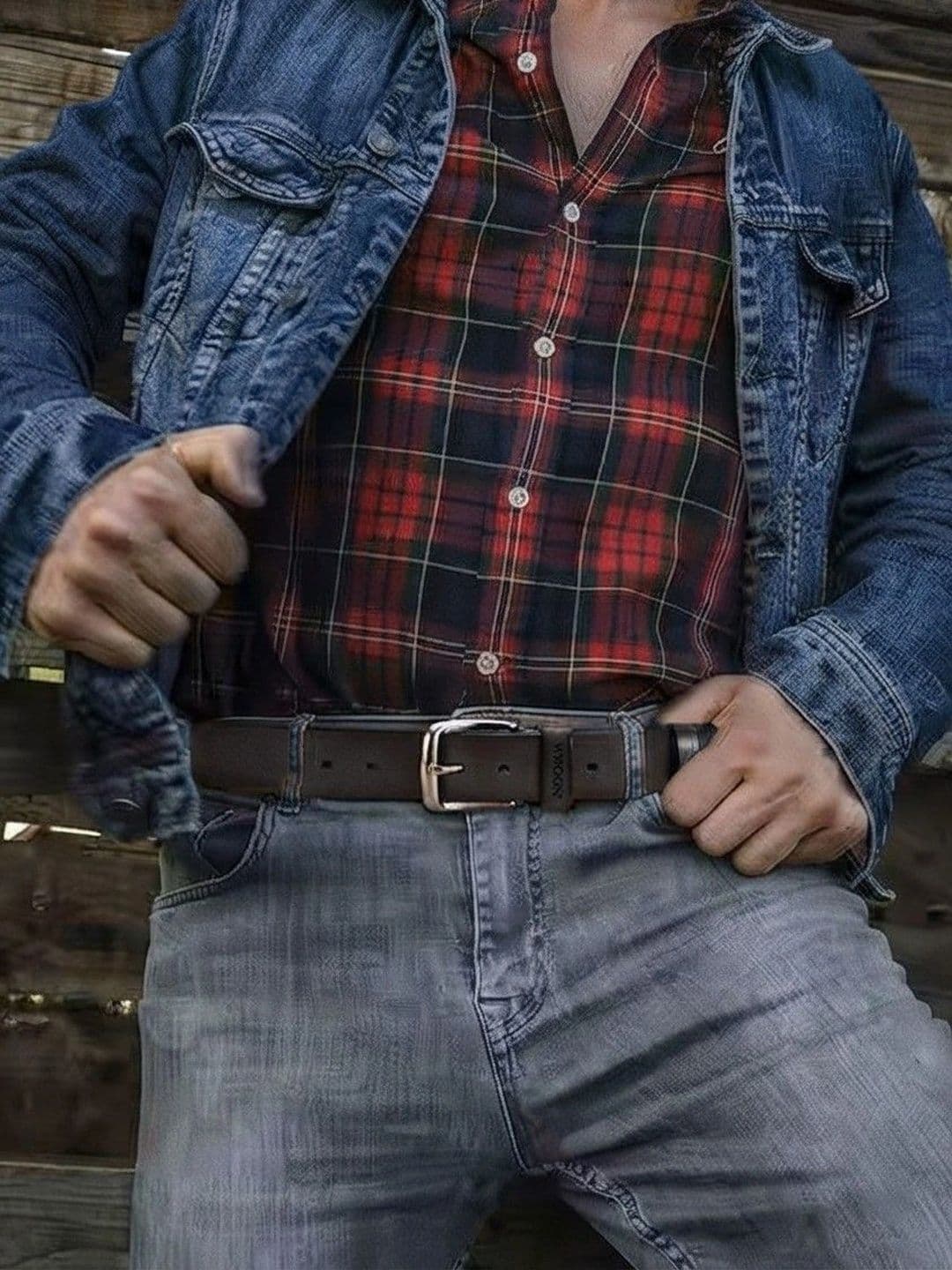 WROGN Men Leather Belt thumbnail 3
