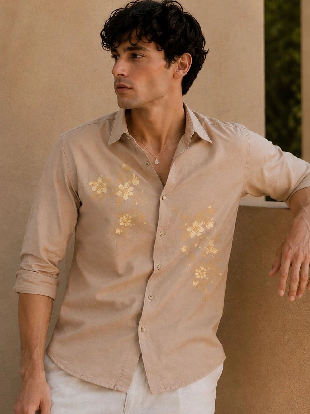 Eszett Men Floral Printed Casual Shirt - view 1