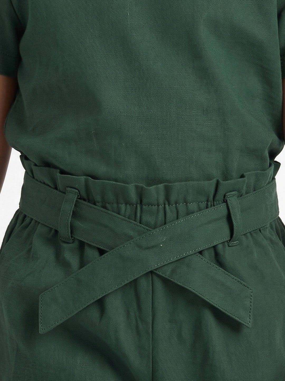 makemyfab Girls Linen Cropped Palazzos thumbnail 6